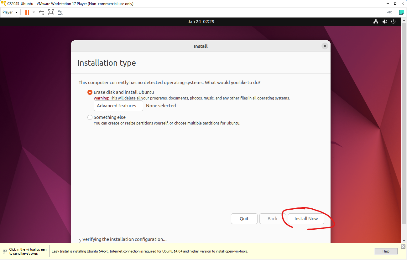 12-EraseContainerAndInstall